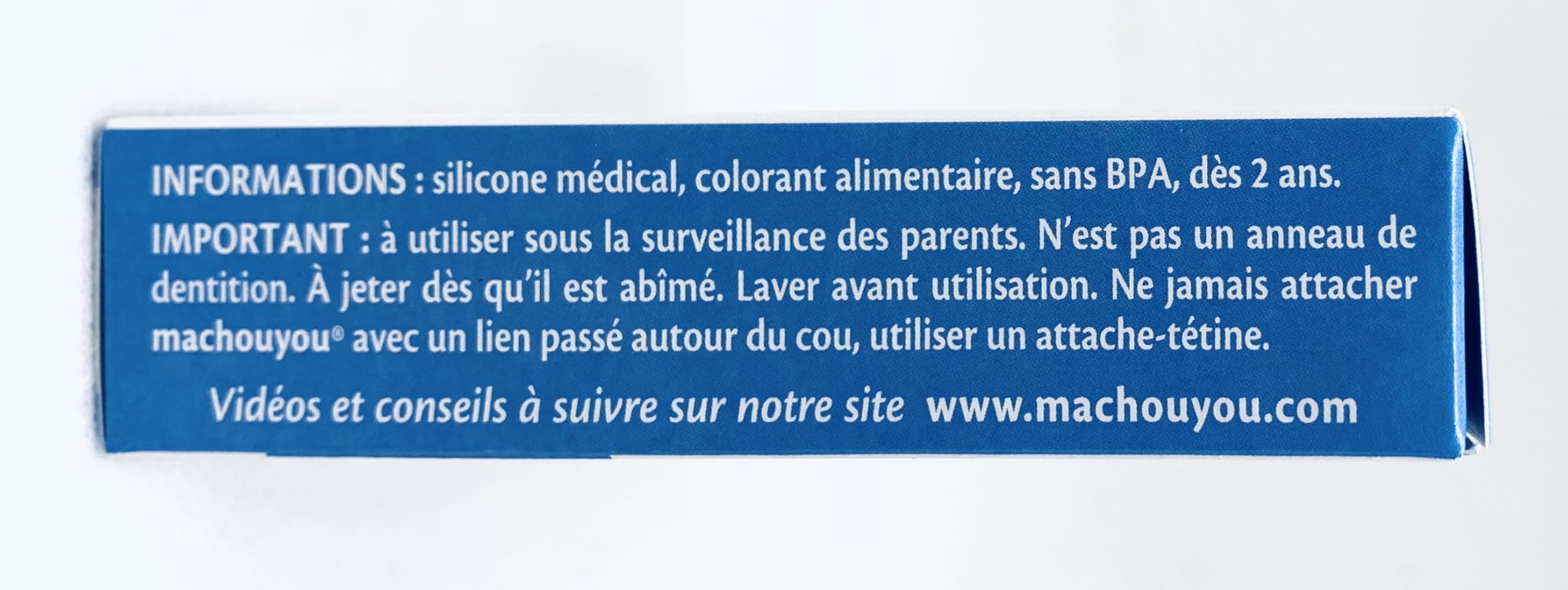 MACHOUYOU Dispositif 1ere Dentition - Sevrage Tetine PRUNE