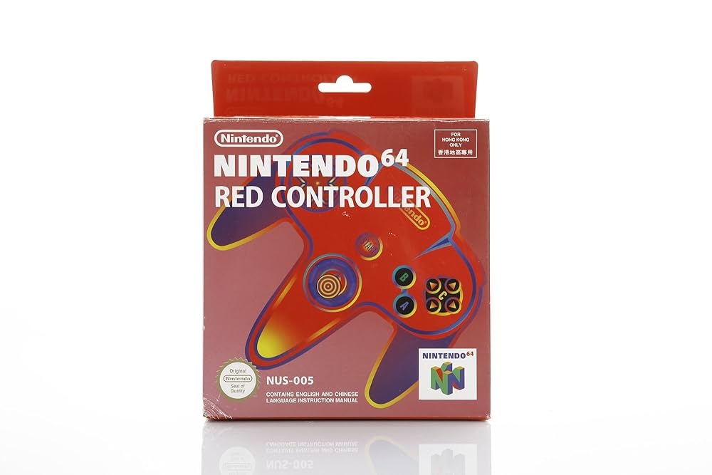 ニンテンドー 64 N64 コントローラ ブロス 新品未開封 未使用品 レッド 2025年最新】Yahoo!オークション -コントローラーブロスの中古品