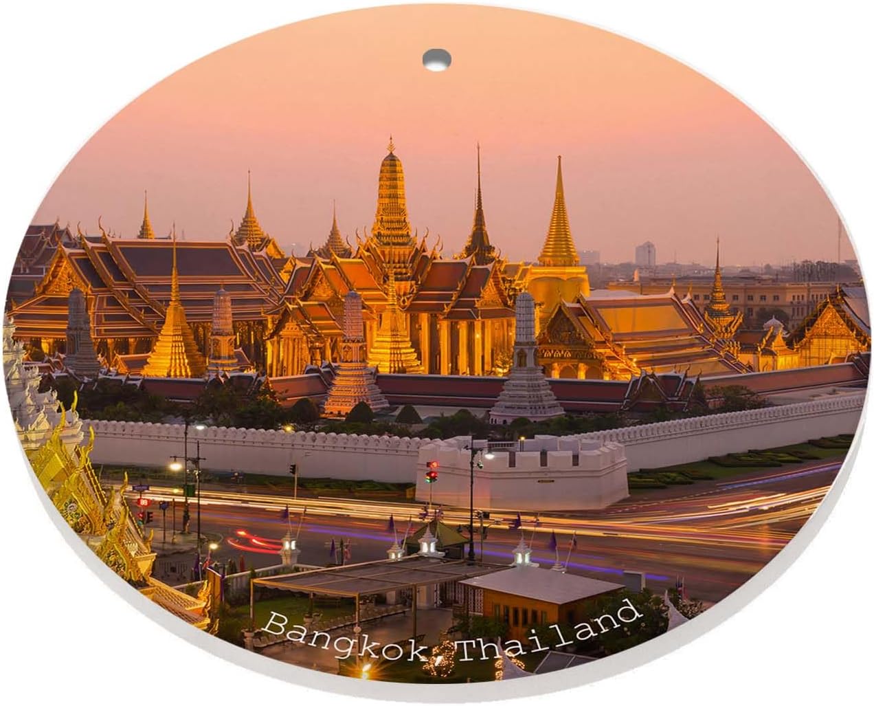 Thailand Ornaments Christmas Ornament Bangkok Xmas Tree Hanging Decor Keepsake Collectible Gift - Image 3