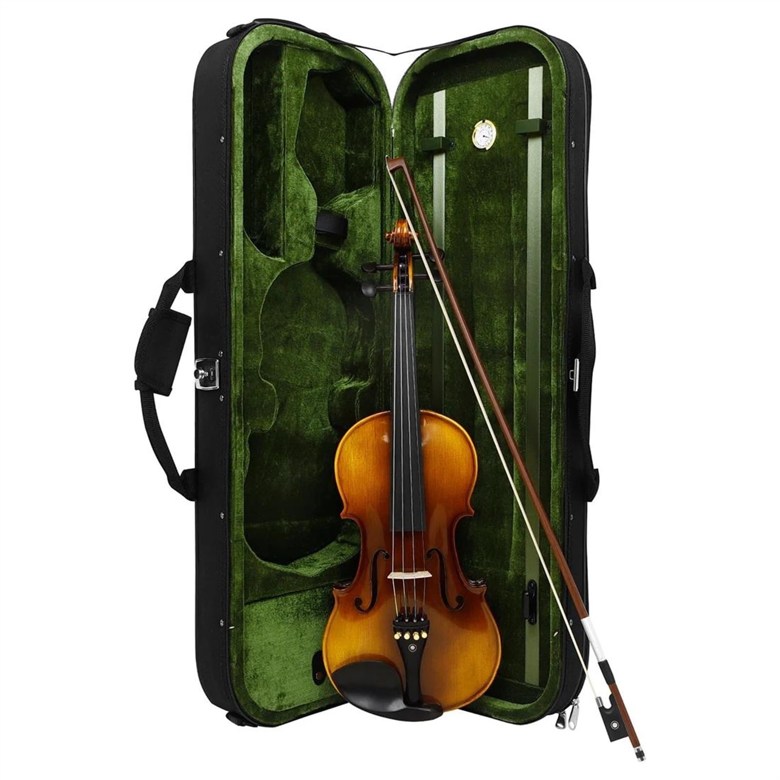 Violine 4/4 Violine Natürliche Akustische Violine Geige Im Retro-Stil Mit Koffer Bogen Schulterstütze Zubehör