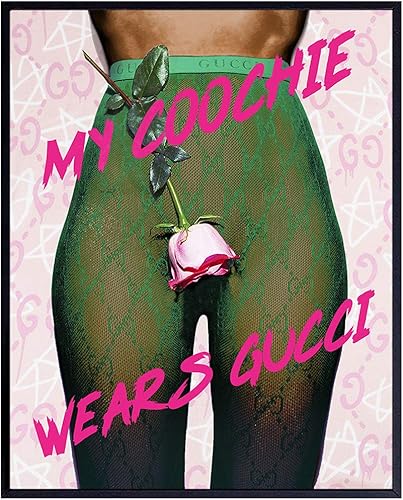 Póster de Gucci Wall Art Decor  Arte de pared negro  Arte de pared afroamericano para niñas afroamericanas, mujeres afroamericanas, mujeres negras,