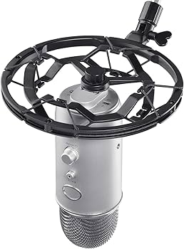 Amazon | SUNMON ショックマウント ブルー Yeti Pro マイク用