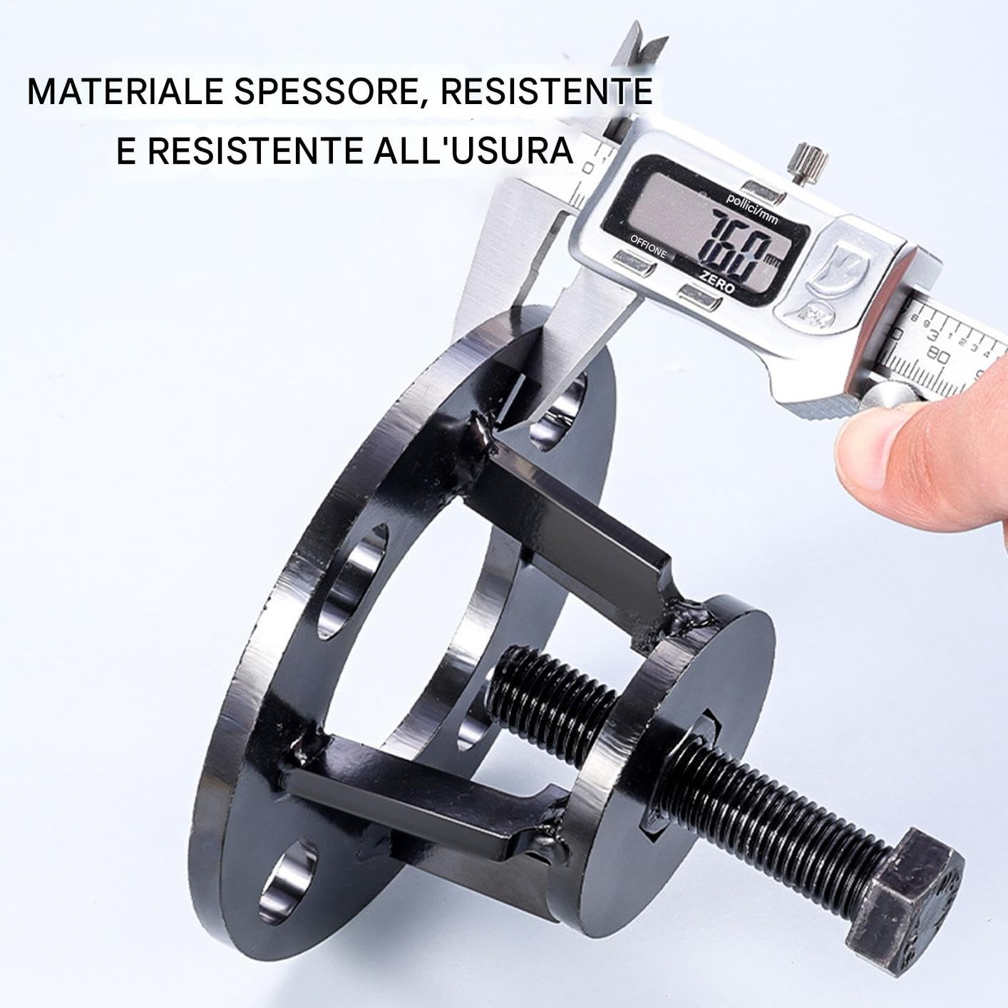 Estrattore Tamburo Freno 13x6cm Utensile Rimozione Multifunzionale per Moto Triciclo Elettrico