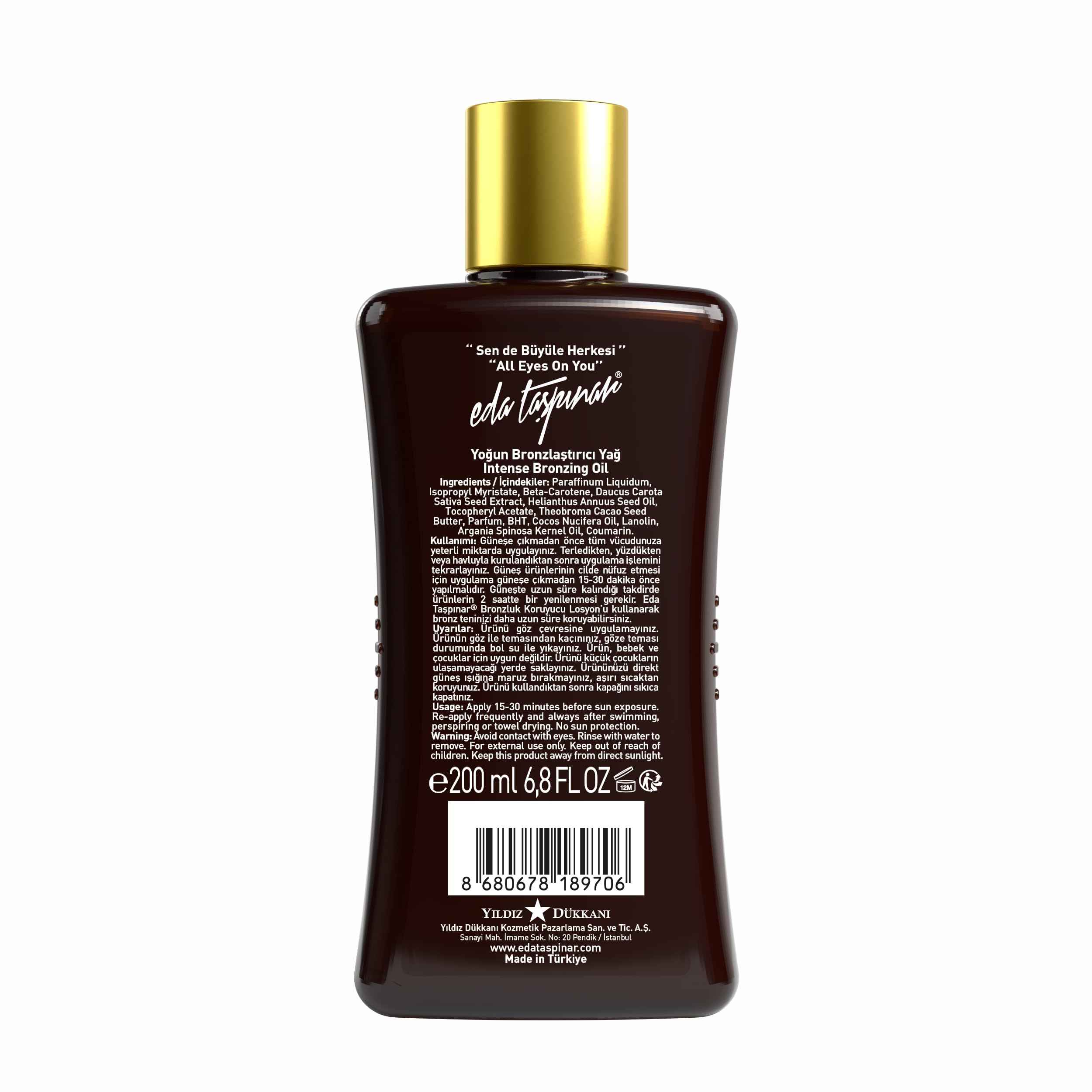 EDA TASPINAR INTENSE BRONZING OIL (SPF 0)