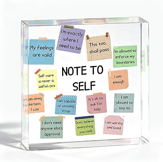 Social Worker Gifts Mental Health Gifts For Women Therapist Office Decor | Motivational Desk Decor Social Worker Office Decor Therapist School Counselor Office Decor Desk Decorations Acrylic