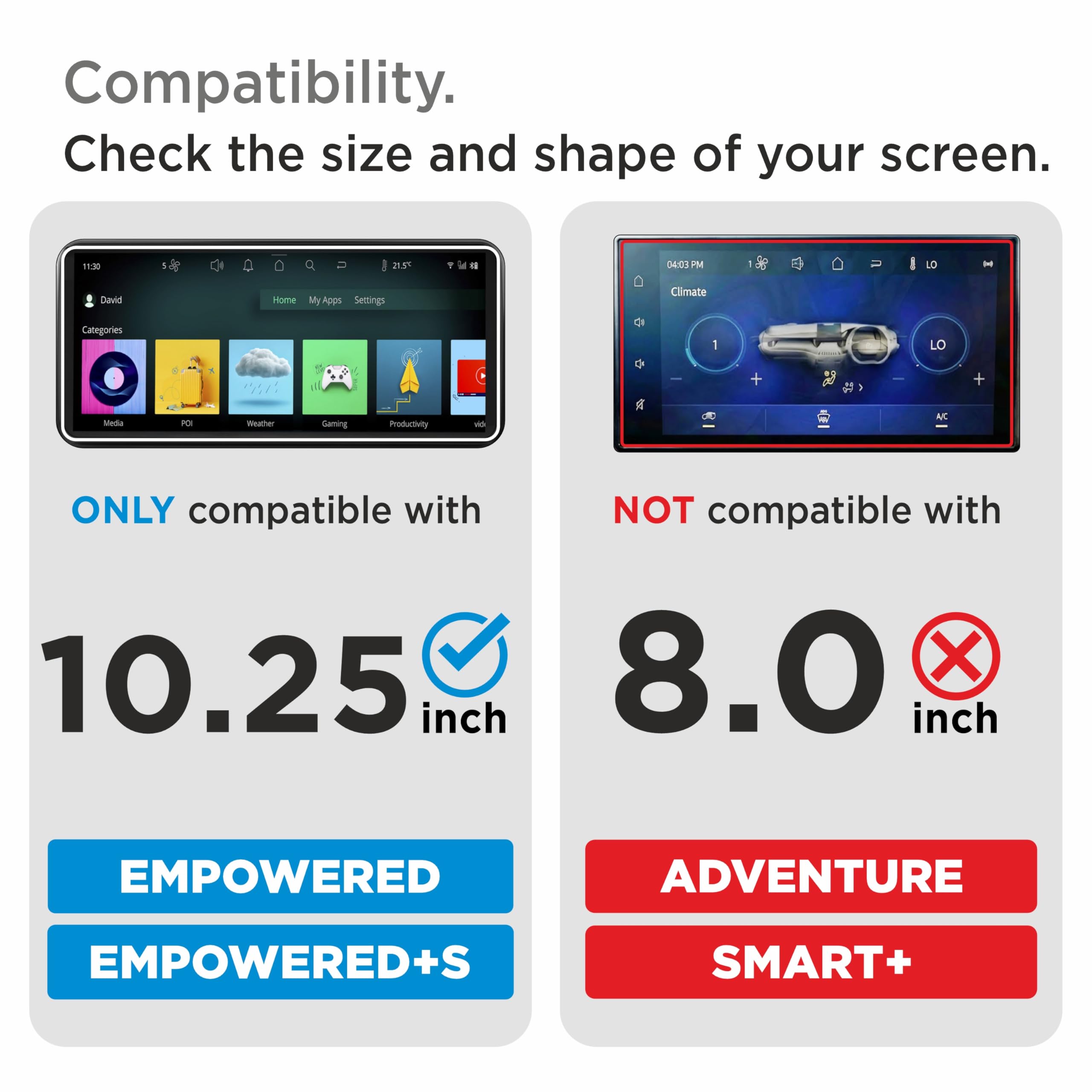 Spartan Shield [5PACK] SCREEN GUARD For TATA PUNCH EV 2026 Facelift || EMPOWERED | EMPOWERED+S || 10.25-INCH [Round Corners] INFOTAINMENT Touchscreen + 10.25 INCH Instrument Cluster + Digital Steering + AC Panel + Gear Knob Protector | Anti Scratch | Water Resistant | HD Clear | High Touch Sensitivity | Punch.EV Electric Car Music Stereo Accessories 2026+ [Not Tempered Glass] ***Doesn't Fit Smart+ / Adventure Variants*** — Amazon image 2