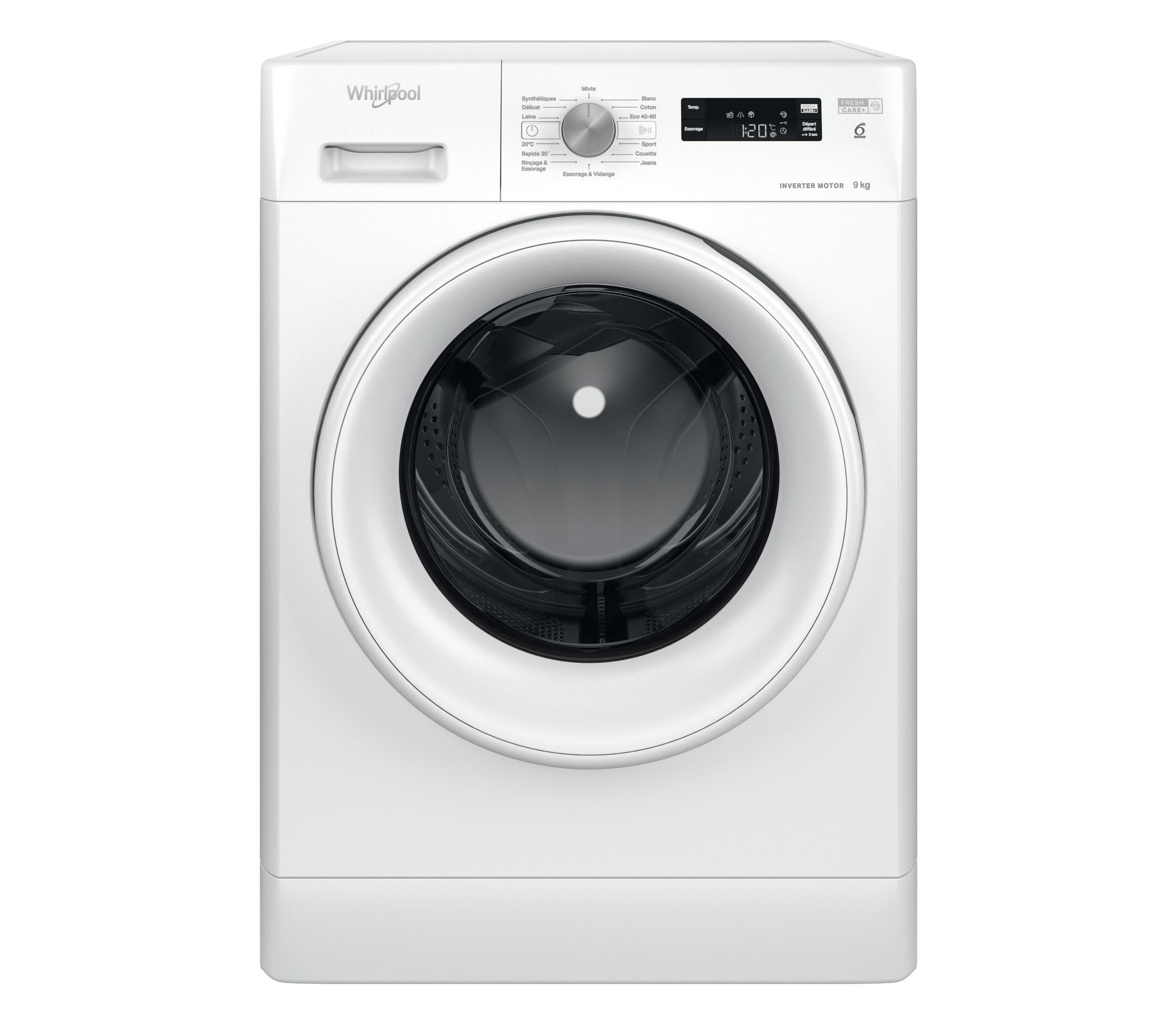 Lave-linge frontal 9kg 1200 Tours/min Blanc - FFSPL9269WFR