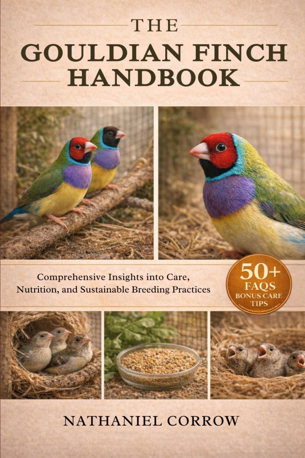 THE GOULDIAN FINCH HANDBOOK: Comprehensive Insights into Care, Nutrition, and Sustainable Breeding Practices