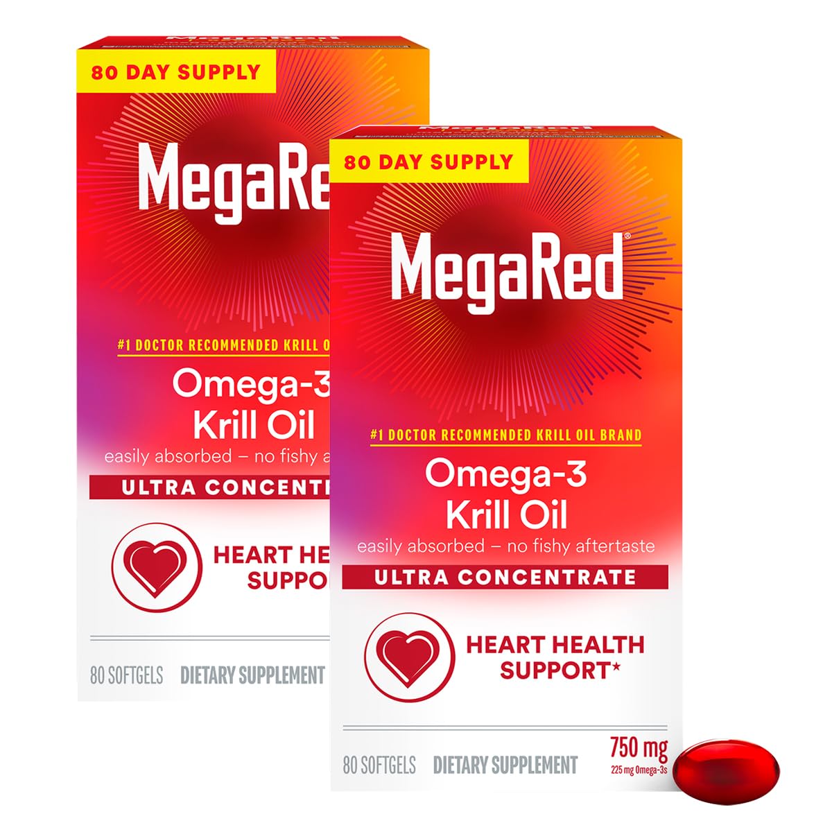 Amazon.com: MegaRed Ultra Concentrate 750mg Omega-3 Krill Oil