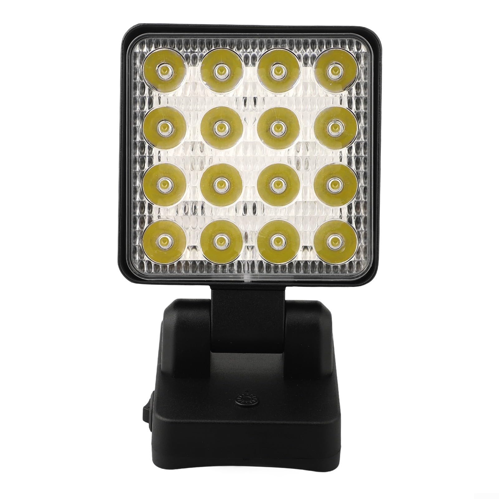 Bezprzewodowe oświetlenie robocze z 16 diodami LED, obrotowa głowica i hak, do akumulatora PARKSIDE X20 V 18 V PAP20A1 PAP20A3, 1200-1500 lumenów, 3 tryby oświetlenia do warsztatu i na kemping
