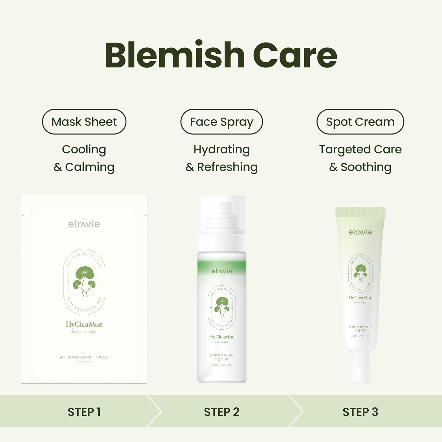 HyCicaMue Recovery Mask(10ea) | Soothing & Hydrating Sheet Masks for Sensitive Skin | Cica, Aloe Vera Leaf Extract, Hyaluronic Acid | Daily Calming & Moisture Barrier Care | Korean Face Mask - Image 7