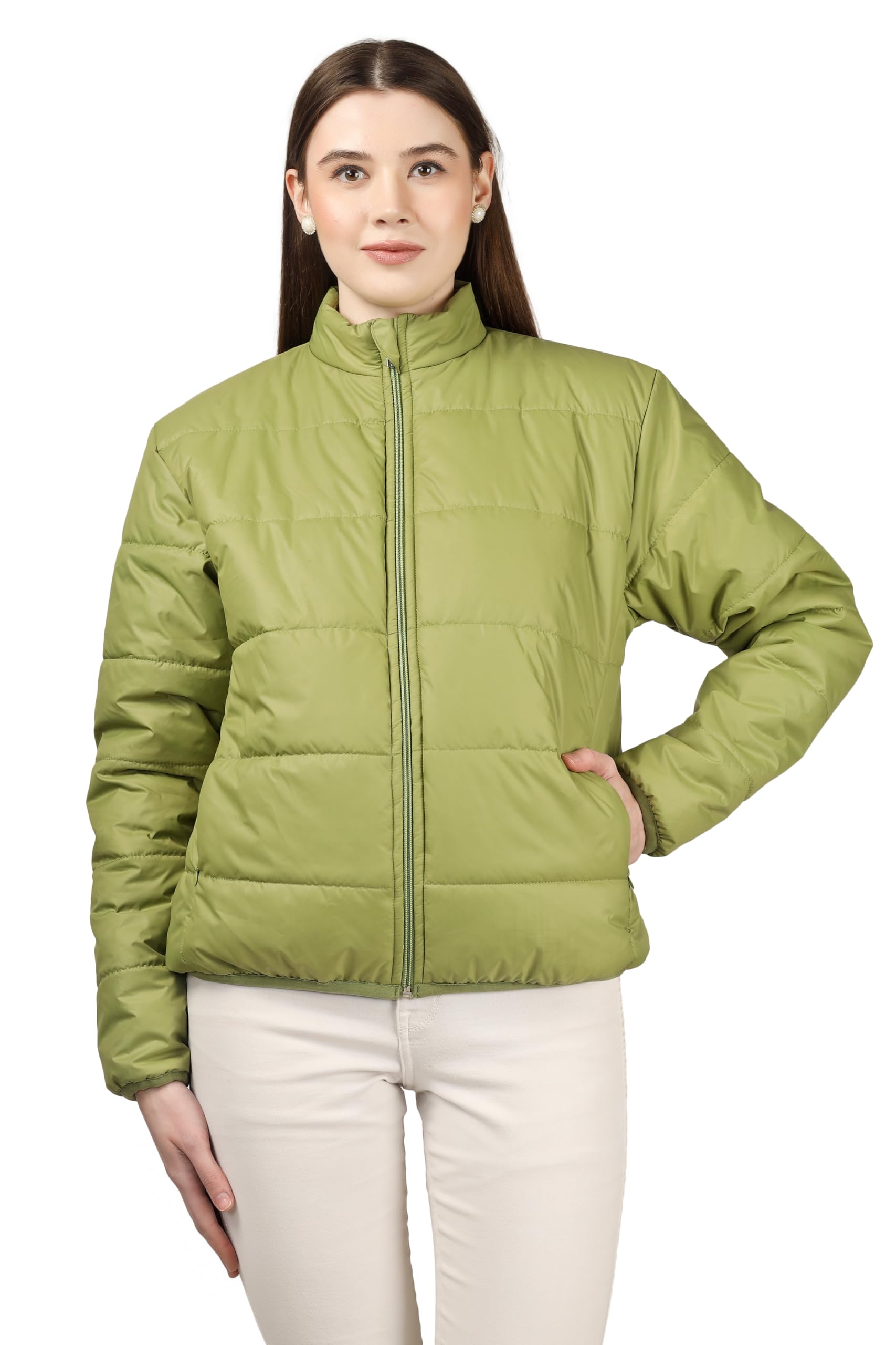 blueficus Women’s Lightweight Puffer Jacket | Winter Warm Quilted Coat with Front Zipper & Pockets | Stylish Casual Outerwear for Cold Weather-picture-21