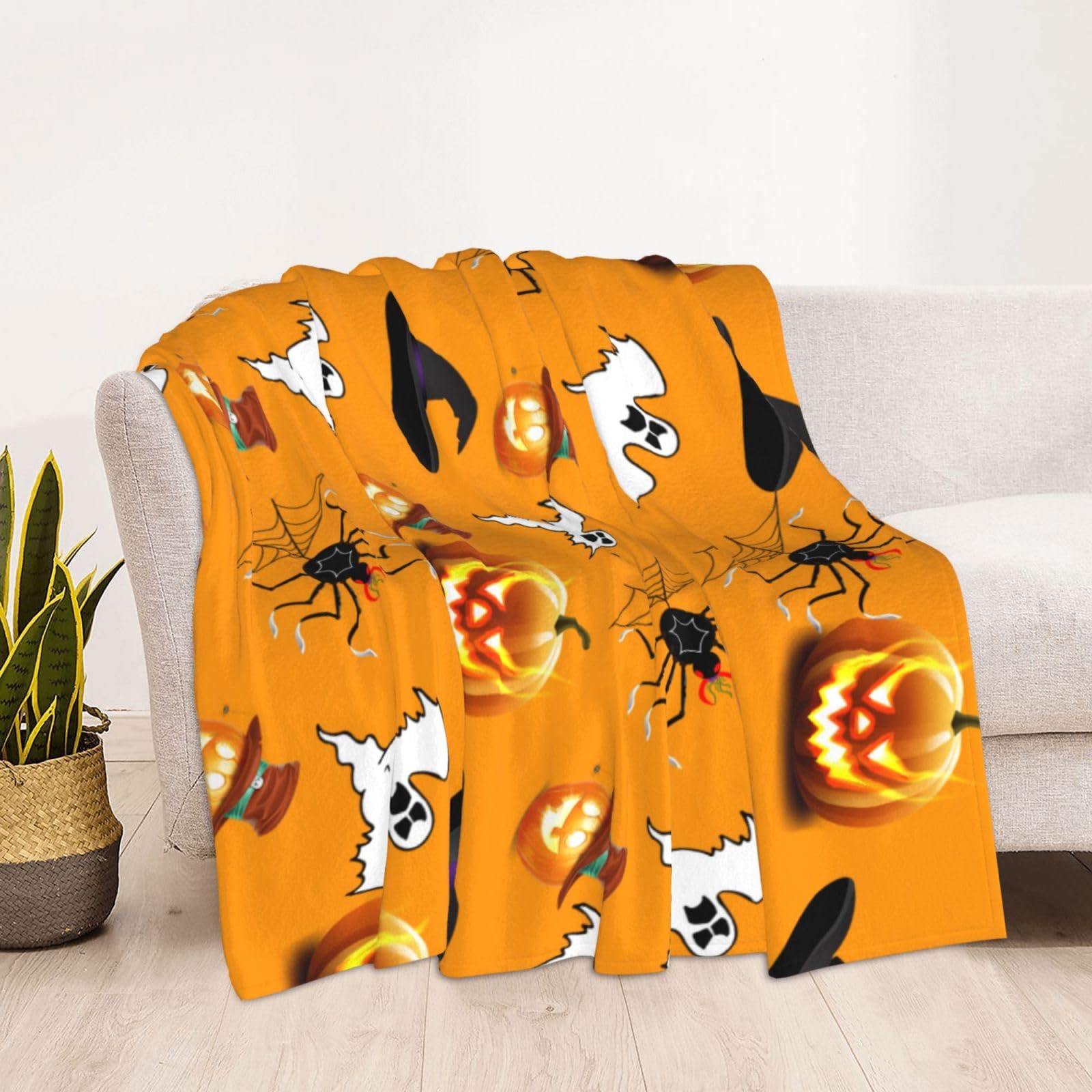 Coperta In Flanella Con Stampa Dalmata 127x101 Cm: Morbida E Leggera Per Divano E Letto