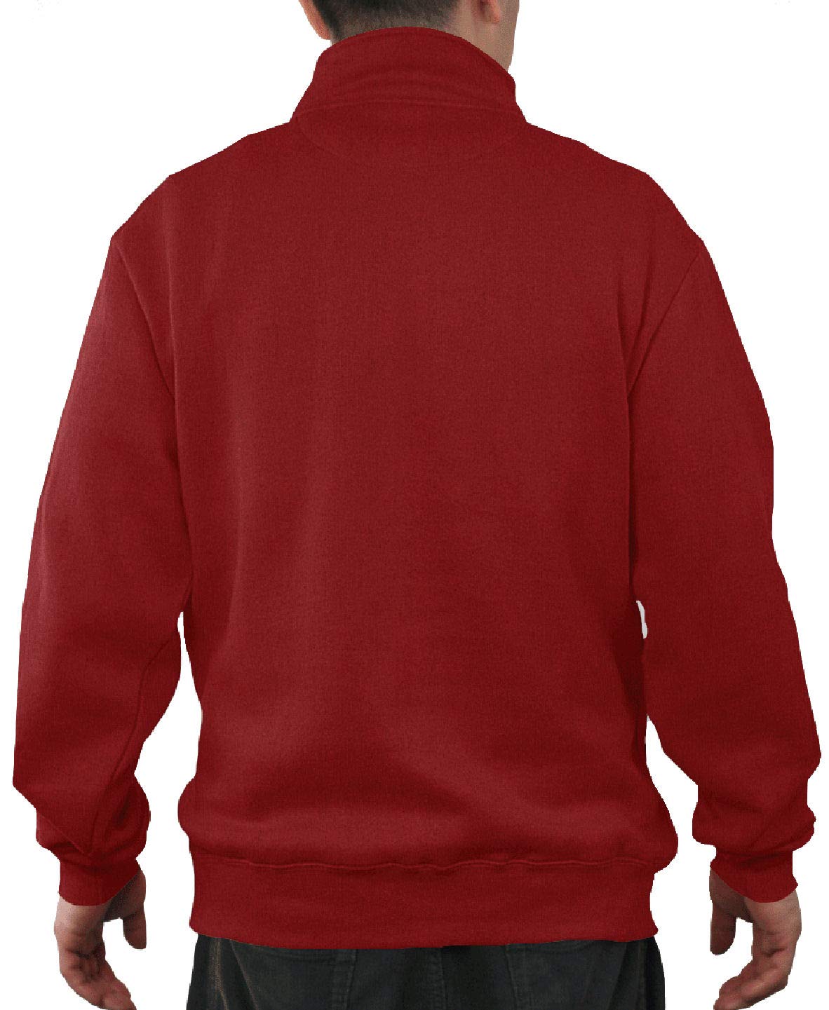 E5 U Of A Mens Quarter Zip Campus Pullover Sweatshirt (Medium, UA)
