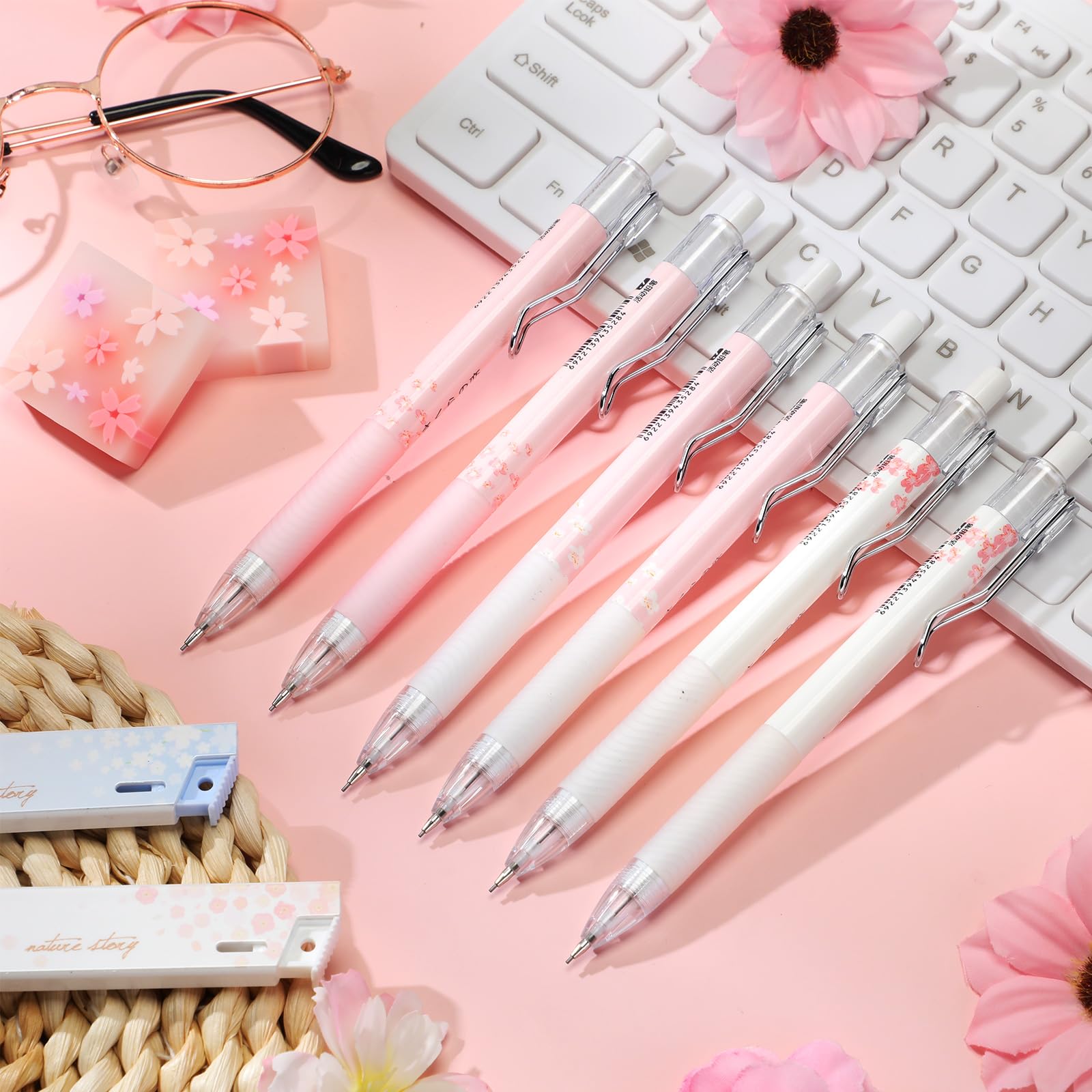 Amazon.co.jp: Colarr かわいいシャープペンシルセット 16本セット