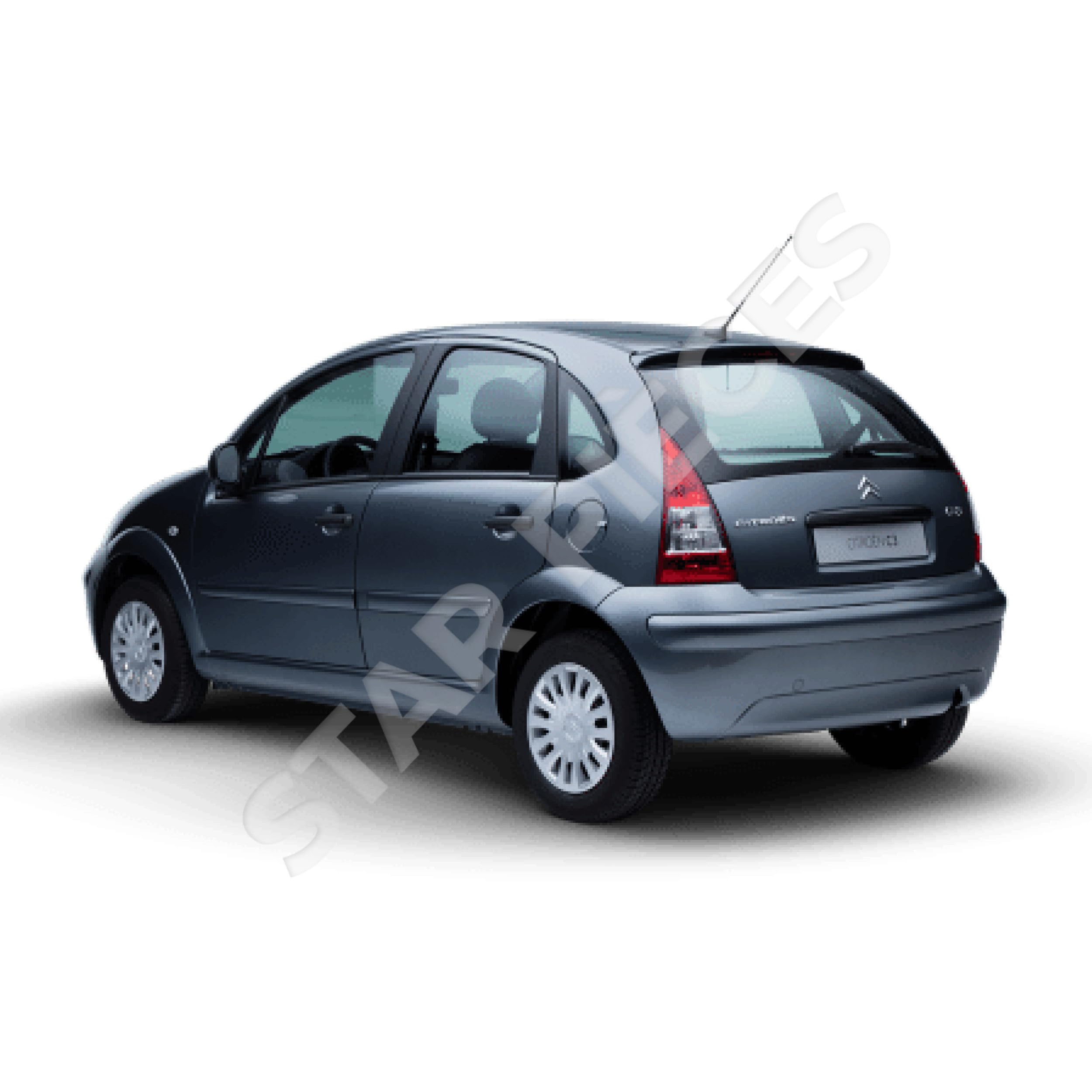Braccio tergicristallo posteriore compatibile per C3 (2002-2012) con spazzola tergicristallo (lunotto posteriore) 642236 | 642392