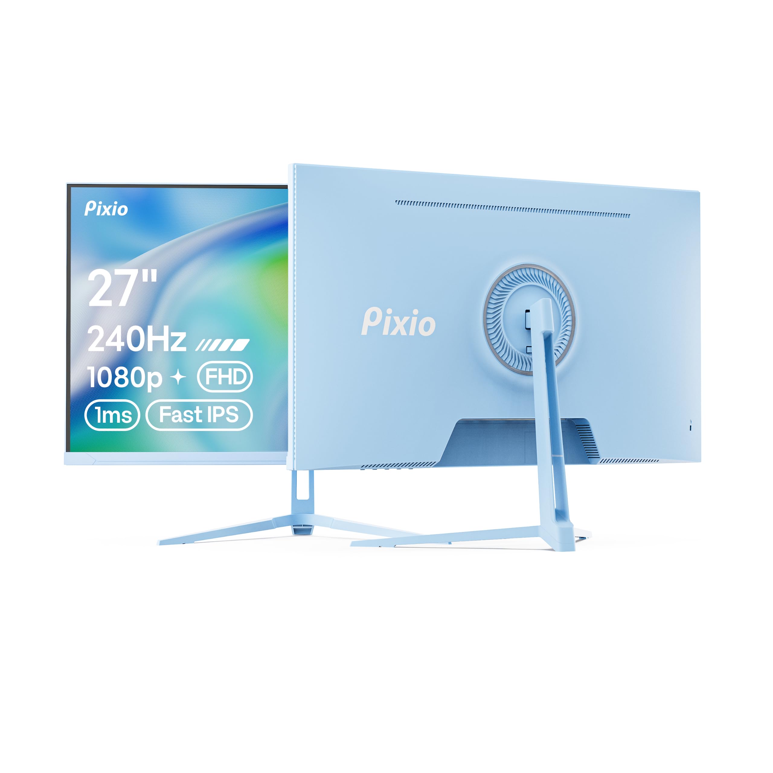 Amazon.com: Pixio PX279 Wave Blue 27 inch 240Hz Refresh Rate FHD
