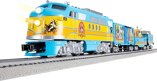 Miniatura 3 de Lionel Looney Tunes Freight LionChief 5.0 - Juego de tren eléctrico de calibre O con Bluetooth y control remoto