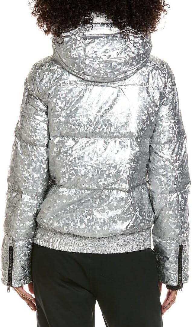 SKEA Womens Miki Puffer Down Jacket, 8, Silver