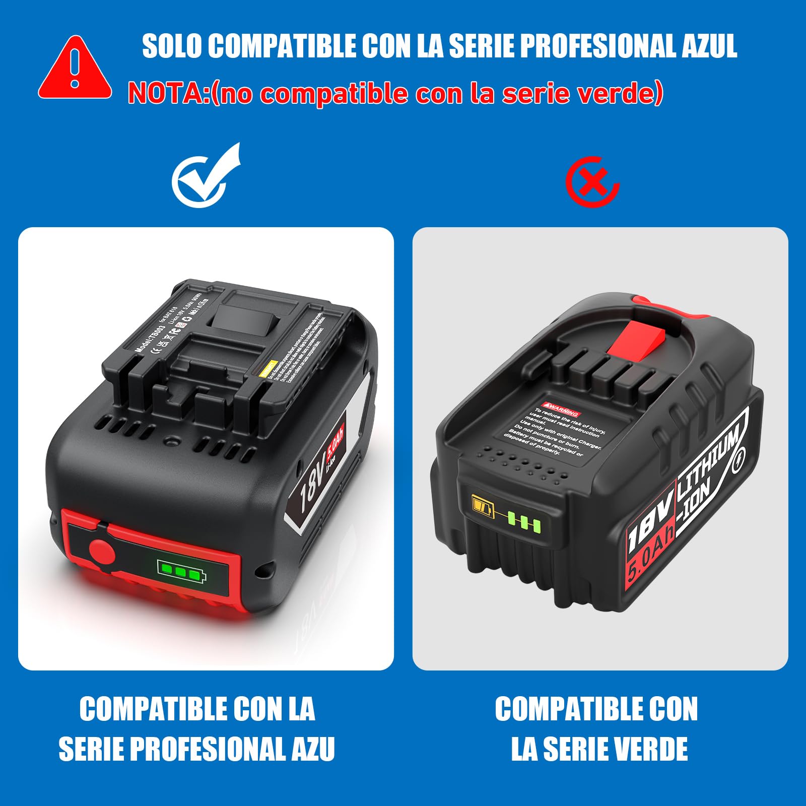 Batería de Repuesto para batería Bosch 12V: 3,0Ah Li-Ion batería Compatible BAT420 BAT411 BAT411A BAT412 BAT413 (2 Unidades)