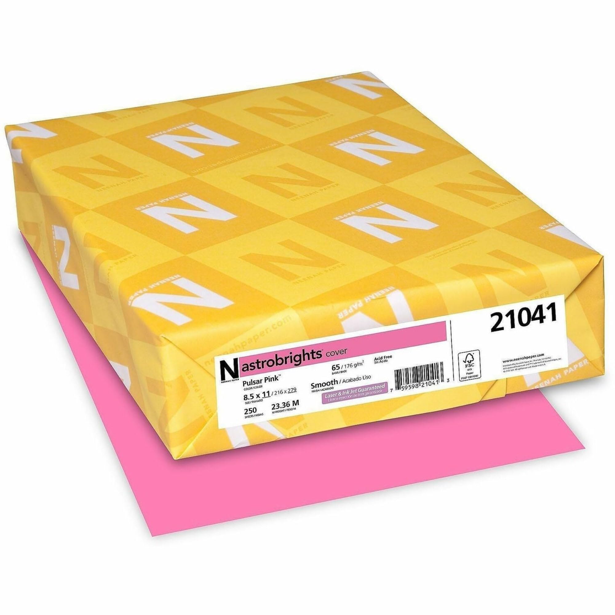 Amazon.com : Wausau Astrobrights Cardstock, 65 lb, 8.5 x 11