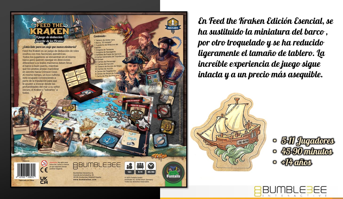 Feed The Kraken (Edición Esencial) - Juego de Mesa