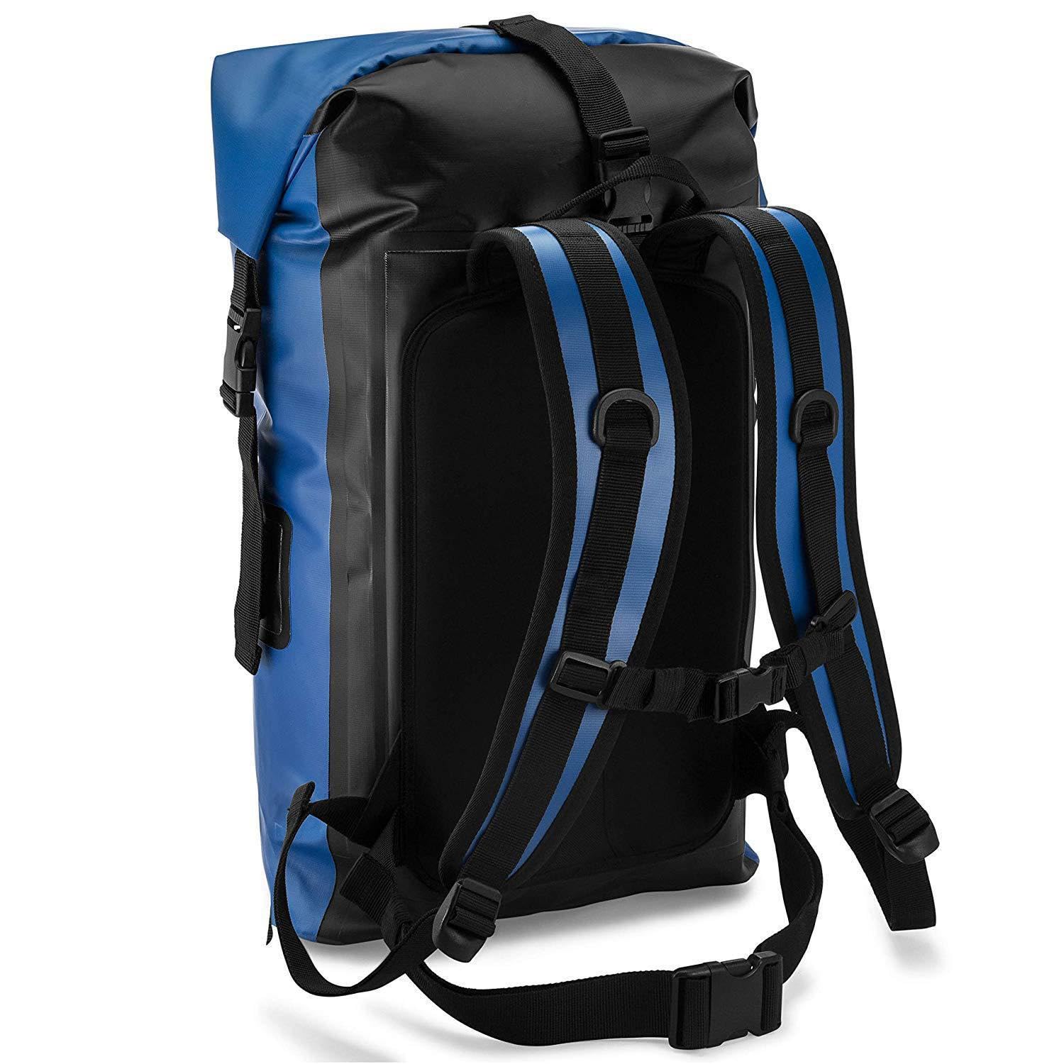 Bnineteenteam Roll Top Dry Bag, Roll Top Zaino con custodia per telefono per mantenere l'attrezzatura da kayak asciutta (blu)