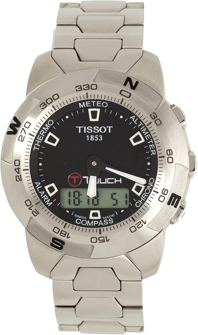 Amazon.com: Tissot Men's T33158851 T-Touch Stainless Steel Watch : Tissot:  Clothing, Shoes \u0026 Jewelry