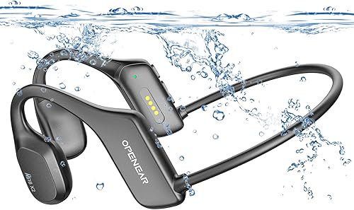 Auriculares de conducción ósea auriculares de natación integrados de 16 GB auriculares deportivos MP3 impermeables auriculares Bluetooth micrófono