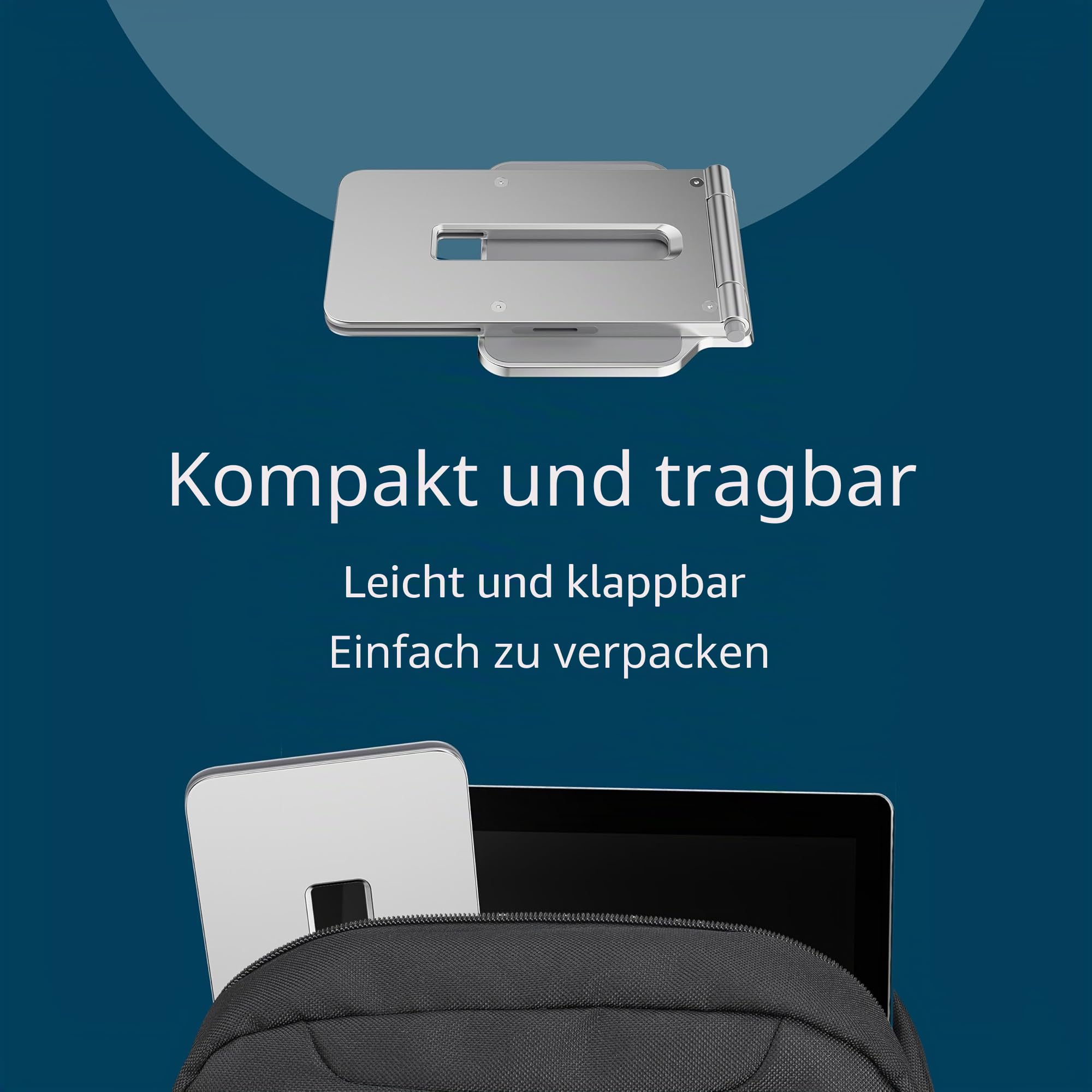 Kensington Ergonomische Halterung für Surface Pro & Go Modelle, Entwickelt in Zusammenarbeit mit Microsoft, Flexibler Tablet-Ständer mit Rutschfester Unterseite, Ideal für Büro & unterwegs, K58277WW