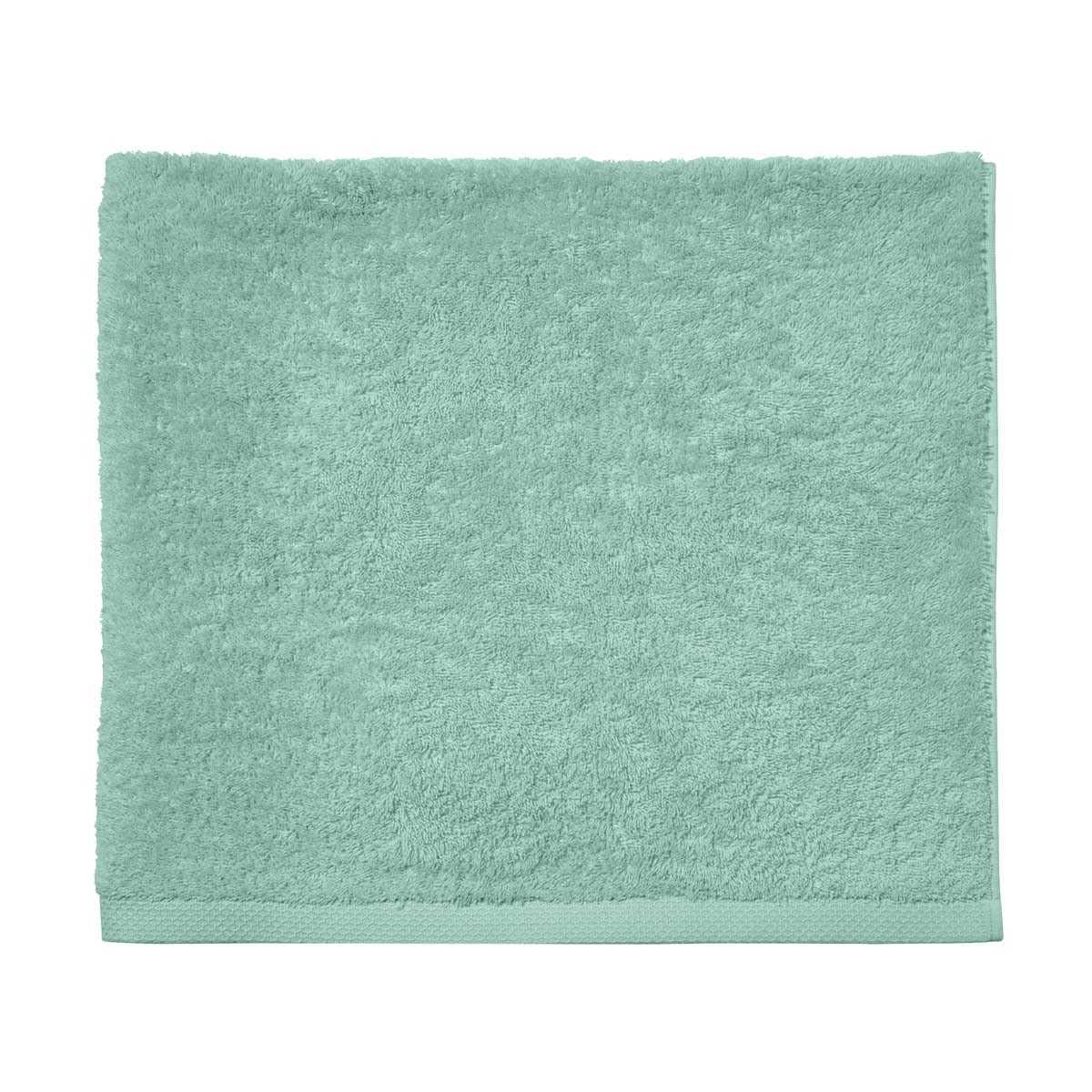 Toalla de ducha Essix de algodón absorbente lisa de 65x125cm color aqua