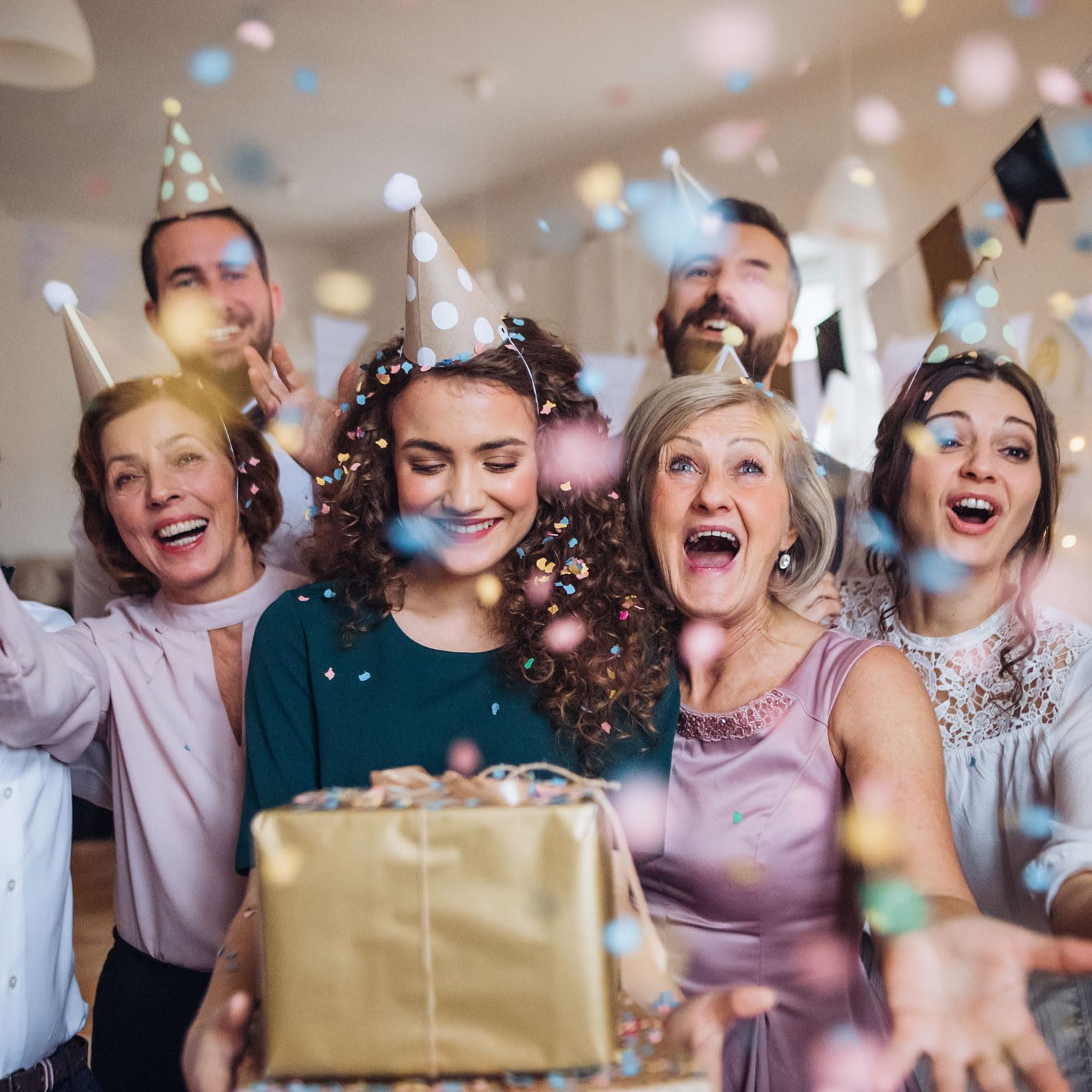 uxcell Cake Boards, 1Pcs 14 Inch - Cardboard Cake Drums, 1/2" Thick Round Cake Base, Sturdy Cake Plate for Pastry Cake DIY Dessert Display (Silver)