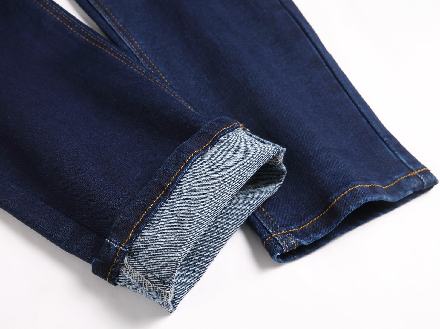 JUNBAOSS Men's Slim Fit Jeans Stretch Ripped Skinny Jeans for Men, Fashion Straight Leg Comfort Flex Waist Casual Pants - Image 5