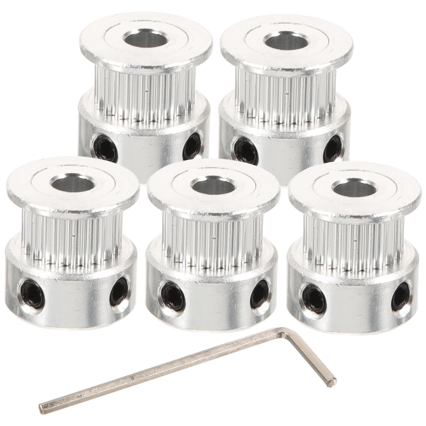Poleas 2GT GT2 de 20 dientes de 5mm para correa de impresora 3D RepRap DIY 8