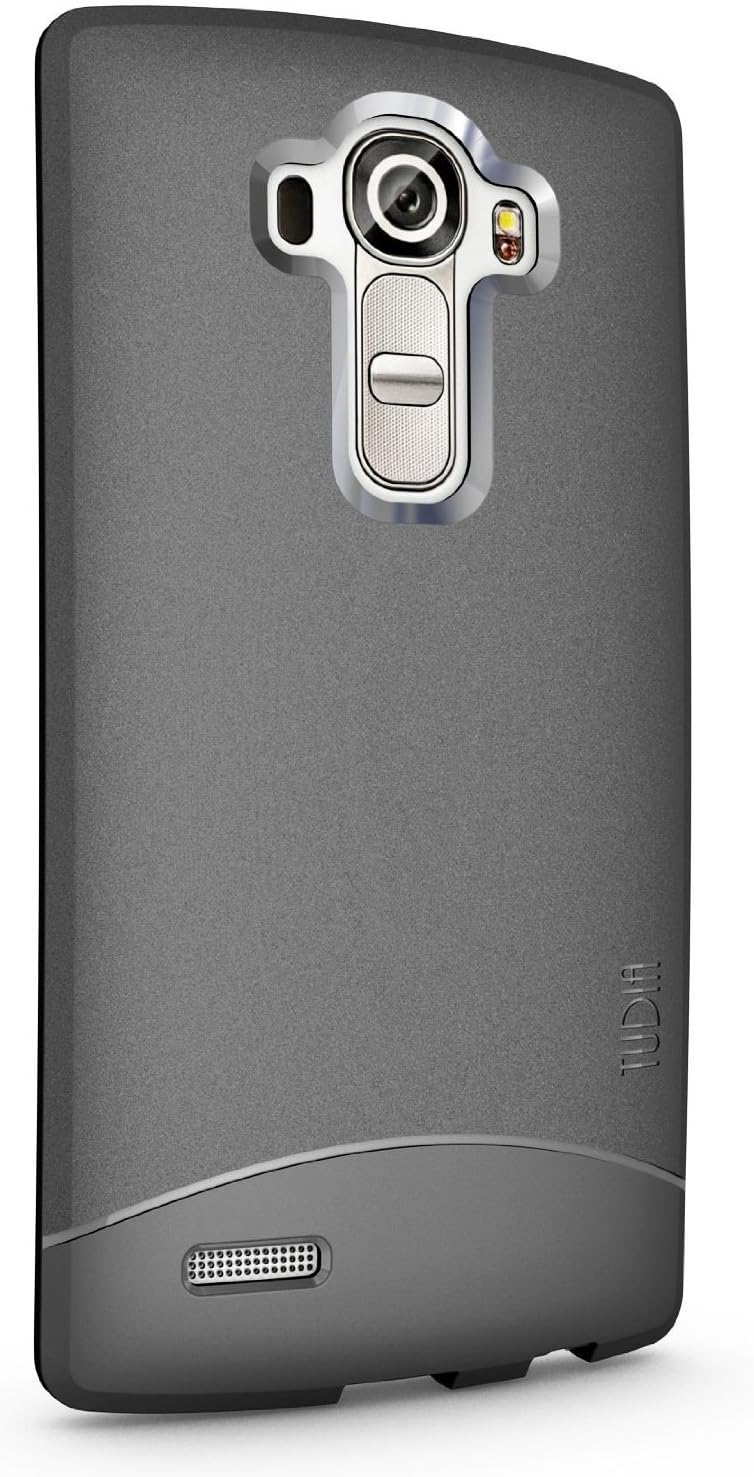 TUDIA [Arch Designed for LG G4 Case, Full Matte Slim Bumper Protective Case for LG G4 (Grey)