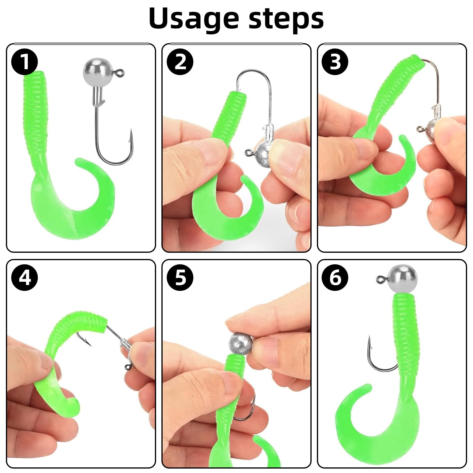 25 pz Testine Piombate Spinning, Teste Piombate Gancio Ami da Pesca per Esche Morbide Testa di Jig da Pesca Esche da Pescas In Metallo Esca da Jigging 20g,16g,10g,7g,5g
