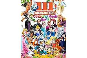 All-Inclusive Cartoon Coloring Book