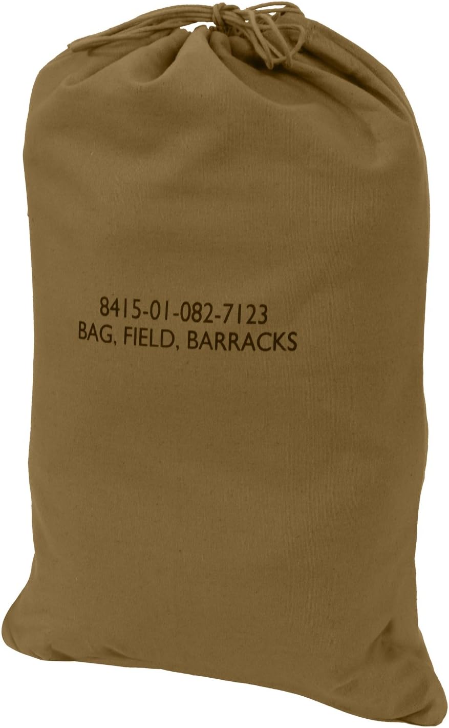 Canvas Barracks Bag Multi-Functional, Dependable, and Durable for Field Use and Travel, Coyote Brown - 18" x 27"