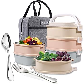 square thermal lunch box