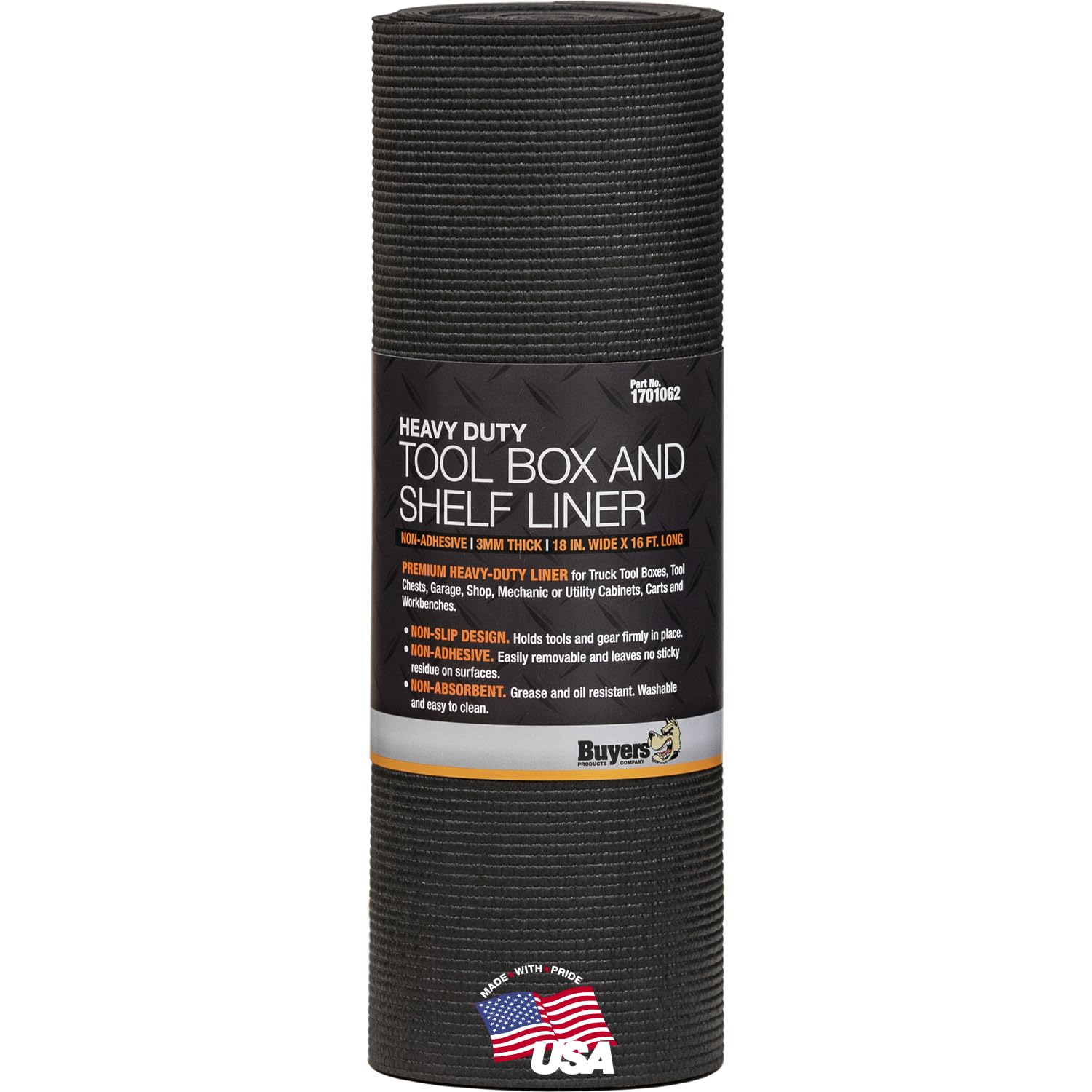 Buyers Products 1701062 Universal Heavy-Duty Truck Tool Box and Shelf Liner