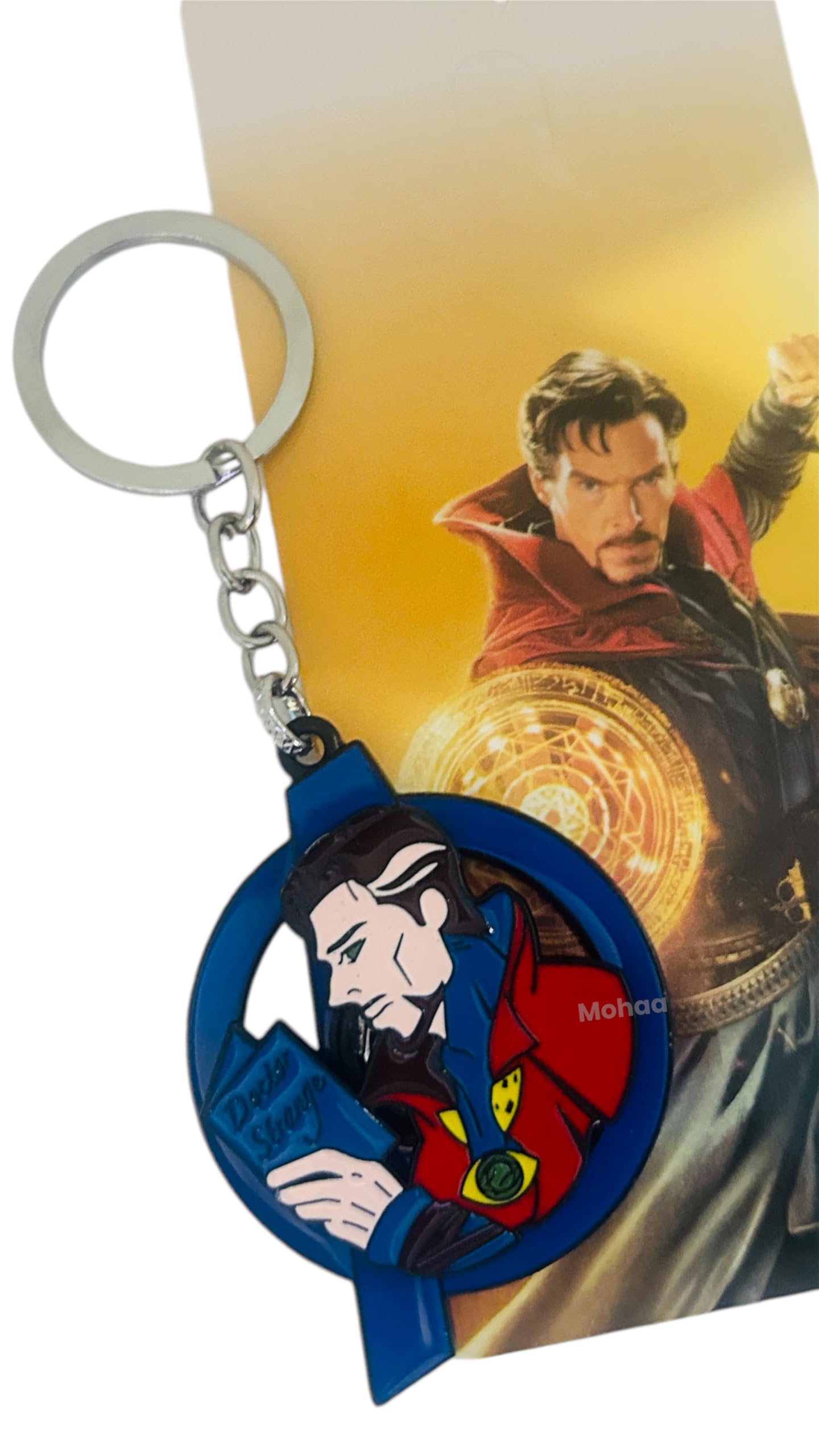 mohaa Superhero-Inspired Metal Keychains for Men – Collectible Key Ring for Car, Bike & Bag | Durable Gift for Boys, Brother, Boyfriend | Comic Action Hero Key Holder
