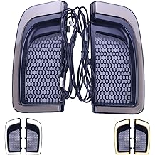 Motorcycle Smoke LED Fairing Lower Grills Turn Signals Indicator Lights Running Light Compatible with Harley Road Glide Touring Electra Glide Street Glide Ultra Limited 2014-2023