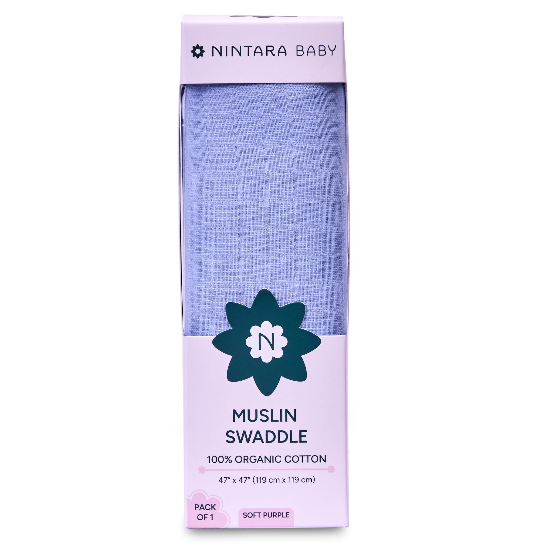 Organic Cotton Swaddle - Extra Large for Baby -16 Organic Cotton Swaddle - Extra Large for Baby -16