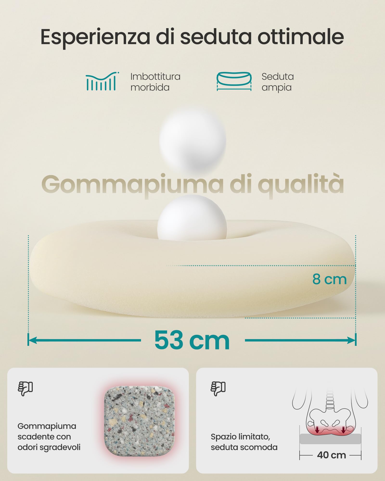 SONGMICS Sedia da Ufficio Girevole, Sedia di Rete da Computer Ergonomica, Supporto Lombare, Oscillante, Seduta 53 cm, Braccioli Pieghevoli, Nero OBN37BK