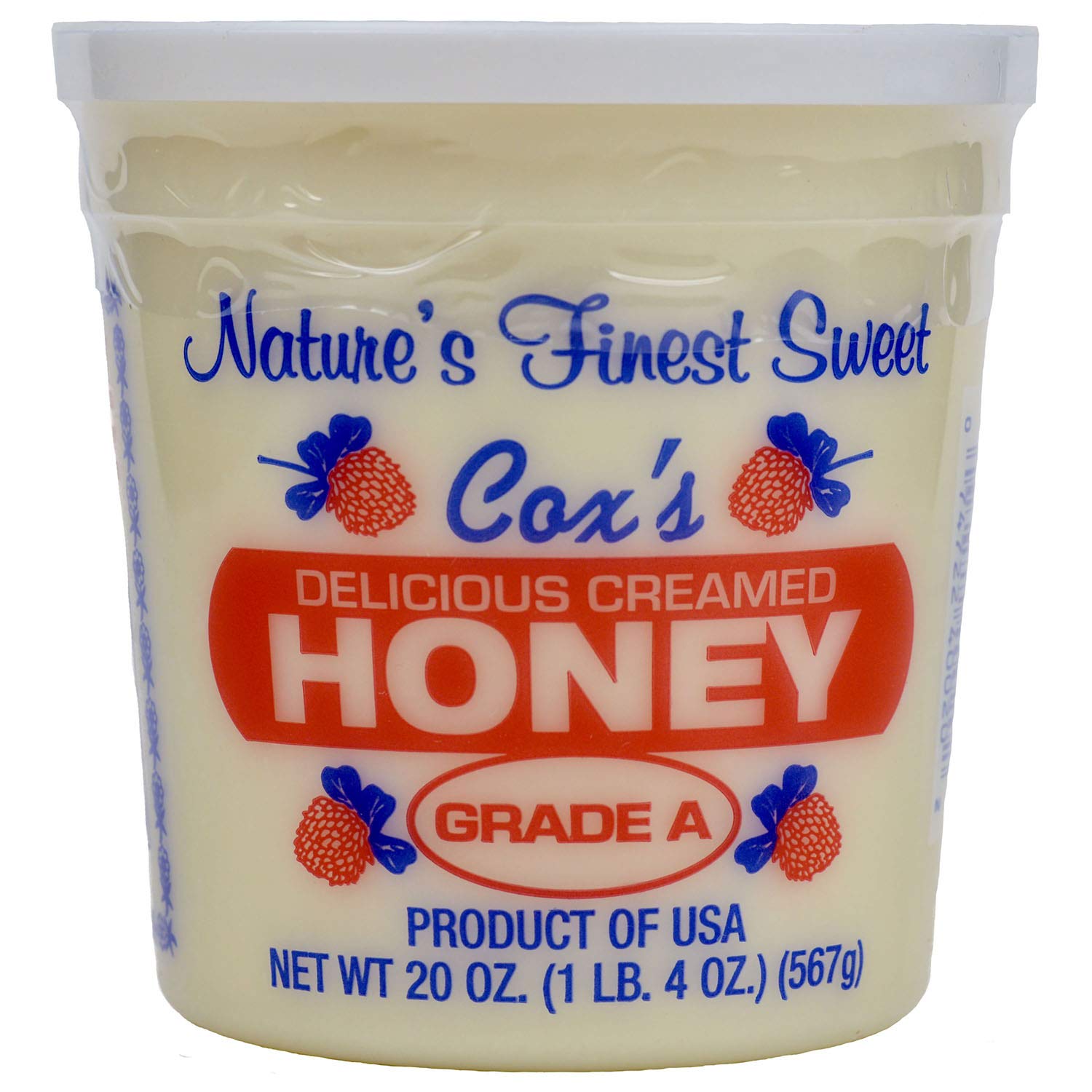 Cox's Raw Honey Unfiltered Creamed Honey 100 Pure