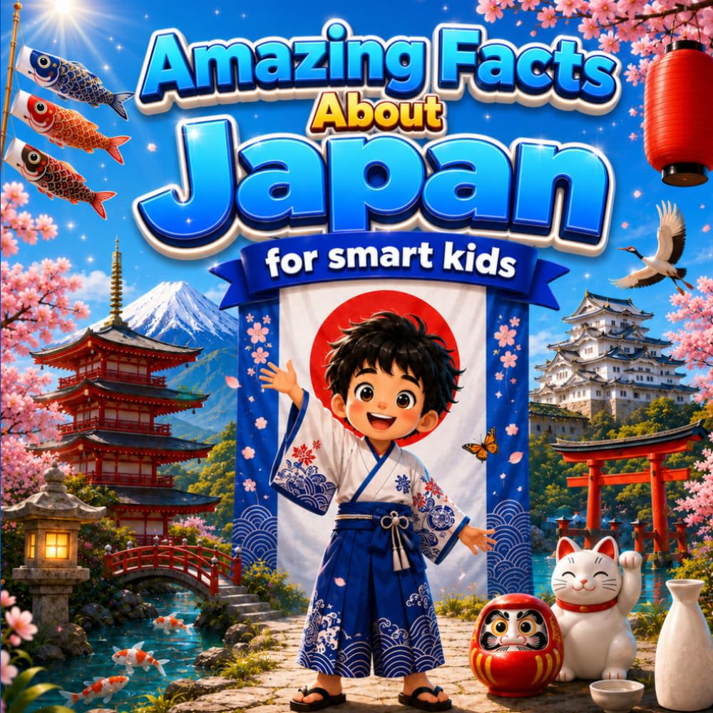 Amazing Facts About Japan for Smart Kids: A Collection of Interesting Facts About Japan For Kids, Everything Young Readers Should Know About Its ... Wildlife, Traditions, Culture, and More