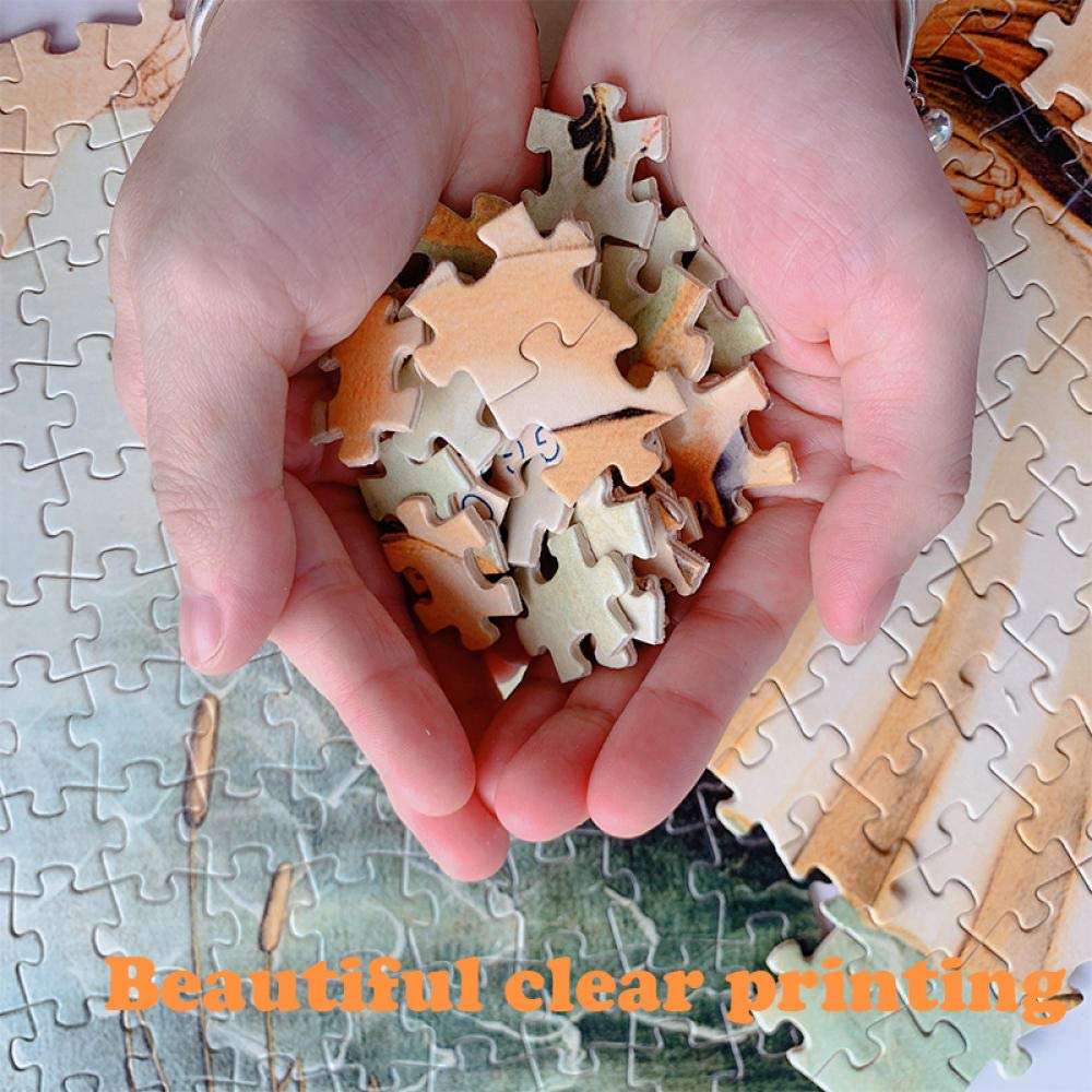 Puzzle 1000 Pezzi Per Adulti, Pavone In Un'accogliente Casa, Formato 70x50 Cm, Poster Incluso, Regalo Antistress