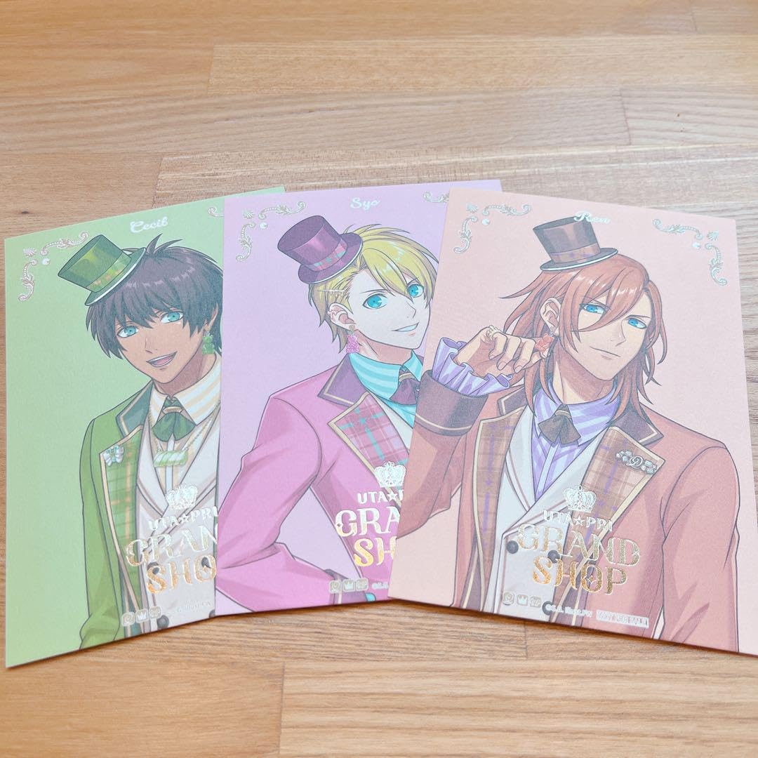 Amazon.co.jp: うたプリ グラショ 特典 ポストカード レン 翔