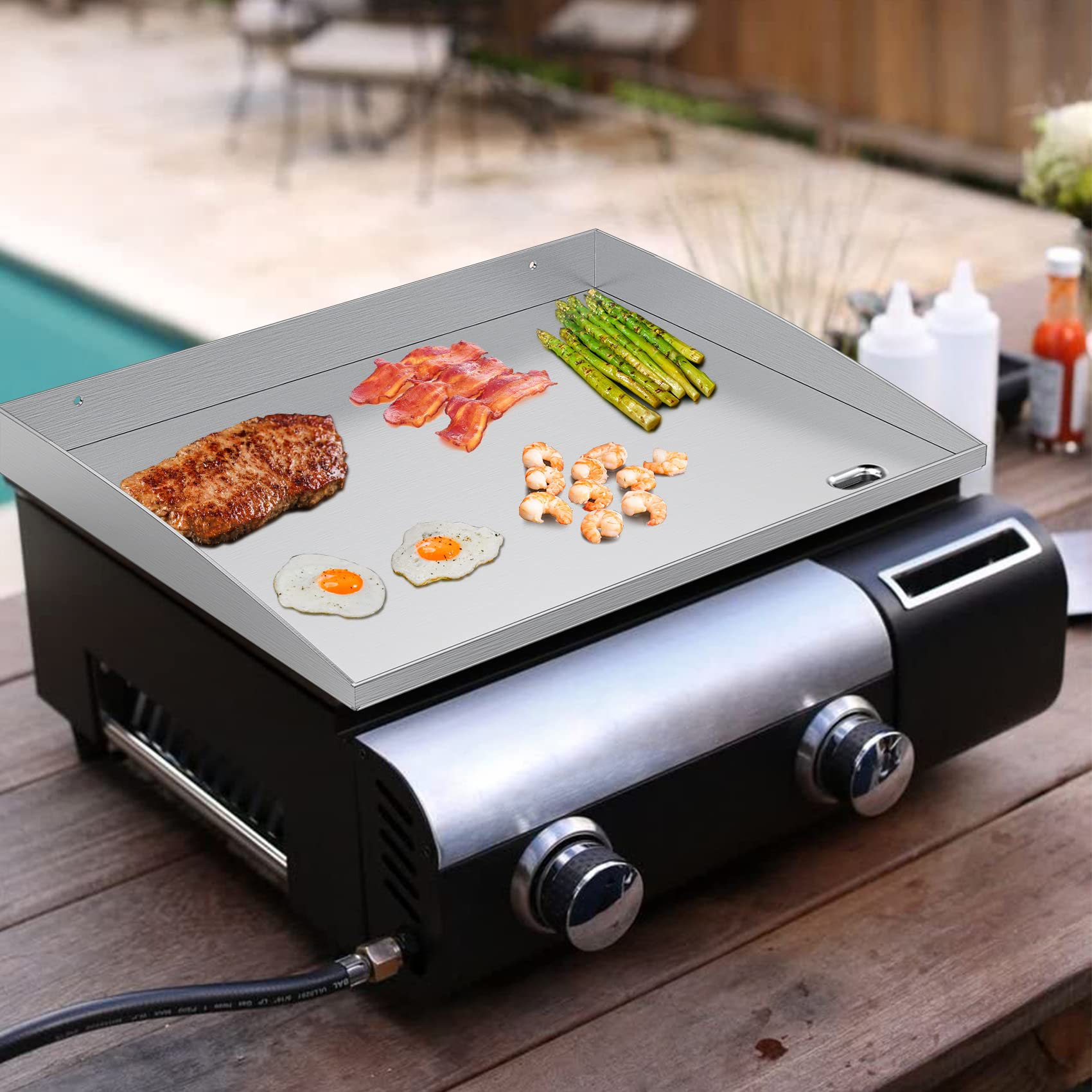 Weber Hitze Deflektor Genesis II 400 Serie LX (3 Stück) Edelstahl