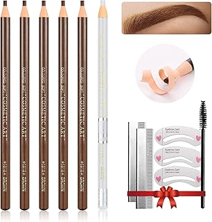 Juego de Lápiz de Cejas Impermeable, Kit de S...